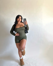 Load image into Gallery viewer, Tessa Romper (olive)