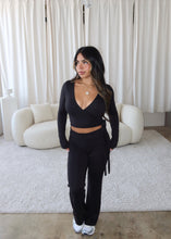 Load image into Gallery viewer, B-Soft Ballet Wrap Top (Black)