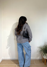 Load image into Gallery viewer, Autumn Knit Zip-Up (Grey)