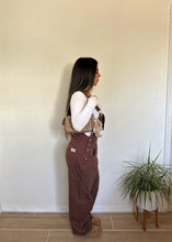 Load image into Gallery viewer, Midwest Denim Overall's ( Chocolate Brown)