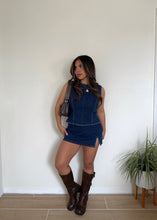 Load image into Gallery viewer, Marlo Denim Skort Set ( Medium Wash)