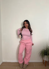 Load image into Gallery viewer, Easy Comfort Cargo Sweats (Blush)