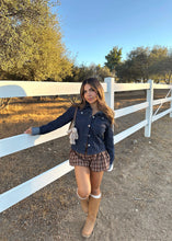 Load image into Gallery viewer, Harvest Plaid Bloomer Shorts