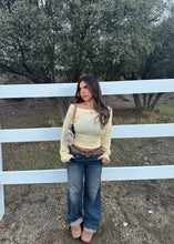 Load image into Gallery viewer, Peyton Knit Sweater (Butter)