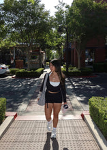 Load image into Gallery viewer, B-Soft Ballet Wrap Top (Black)