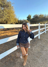 Load image into Gallery viewer, Harvest Plaid Bloomer Shorts