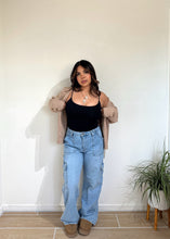 Load image into Gallery viewer, Autumn Knit Zip-Up (Oatmeal)