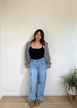 Load image into Gallery viewer, Autumn Knit Zip-Up (Grey)