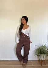 Load image into Gallery viewer, Midwest Denim Overall's ( Chocolate Brown)