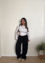 Load image into Gallery viewer, Easy Comfort Cargo Sweats (Black)