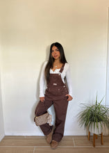 Load image into Gallery viewer, Midwest Denim Overall's ( Chocolate Brown)