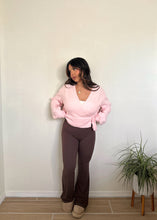 Load image into Gallery viewer, Wrap around Ribbon Knit ( Baby Pink)