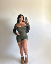 Load image into Gallery viewer, Tessa Romper (olive)