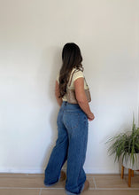 Load image into Gallery viewer, Classic Blue Jean ( High waisted wide-leg)