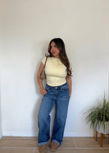Load image into Gallery viewer, Classic Blue Jean ( High waisted wide-leg)