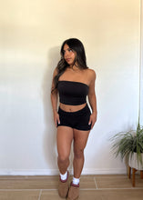 Load image into Gallery viewer, B-Soft Fold Over Shorts ( Black)
