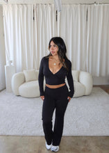 Load image into Gallery viewer, B-Soft Ballet Wrap Top (Black)
