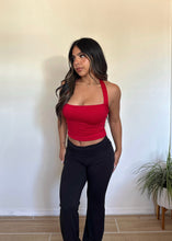 Load image into Gallery viewer, Back to Basics Halter top (Red)
