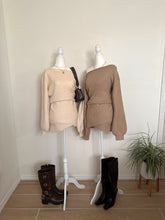 Load image into Gallery viewer, Madelyn Knit Dress (Beige)
