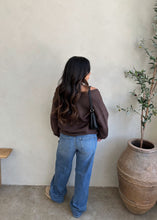 Load image into Gallery viewer, Iris Knit Sweater ( Mocha)
