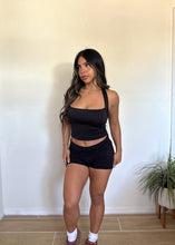 Load image into Gallery viewer, Back to Basics Halter Top ( Black)
