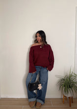 Load image into Gallery viewer, Brandy Knit ( Burgundy)

