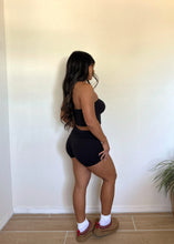 Load image into Gallery viewer, B-Soft Fold Over Shorts ( Black)
