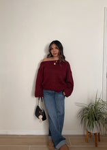 Load image into Gallery viewer, Brandy Knit ( Burgundy)
