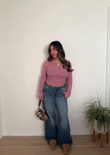 Load image into Gallery viewer, J.J Thermal Knit Long Sleeve ( Mauve)
