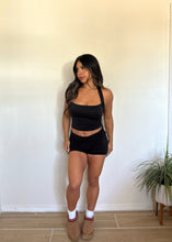 Load image into Gallery viewer, Back to Basics Halter Top ( Black)
