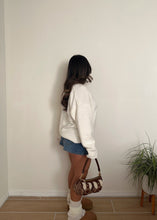 Load image into Gallery viewer, Teddy Bear Knit Pull Over (Cream)
