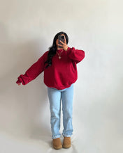 Load image into Gallery viewer, Comfort crew (Vintage Red)

