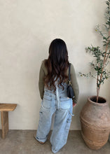 Load image into Gallery viewer, Midwest Cargo Overall&#39;s ( Light Denim)
