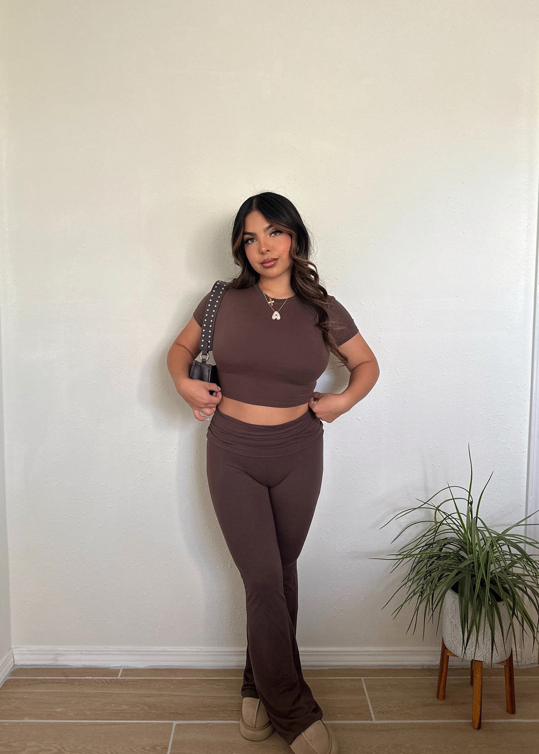 Cozy coco seamless set ( Brown)