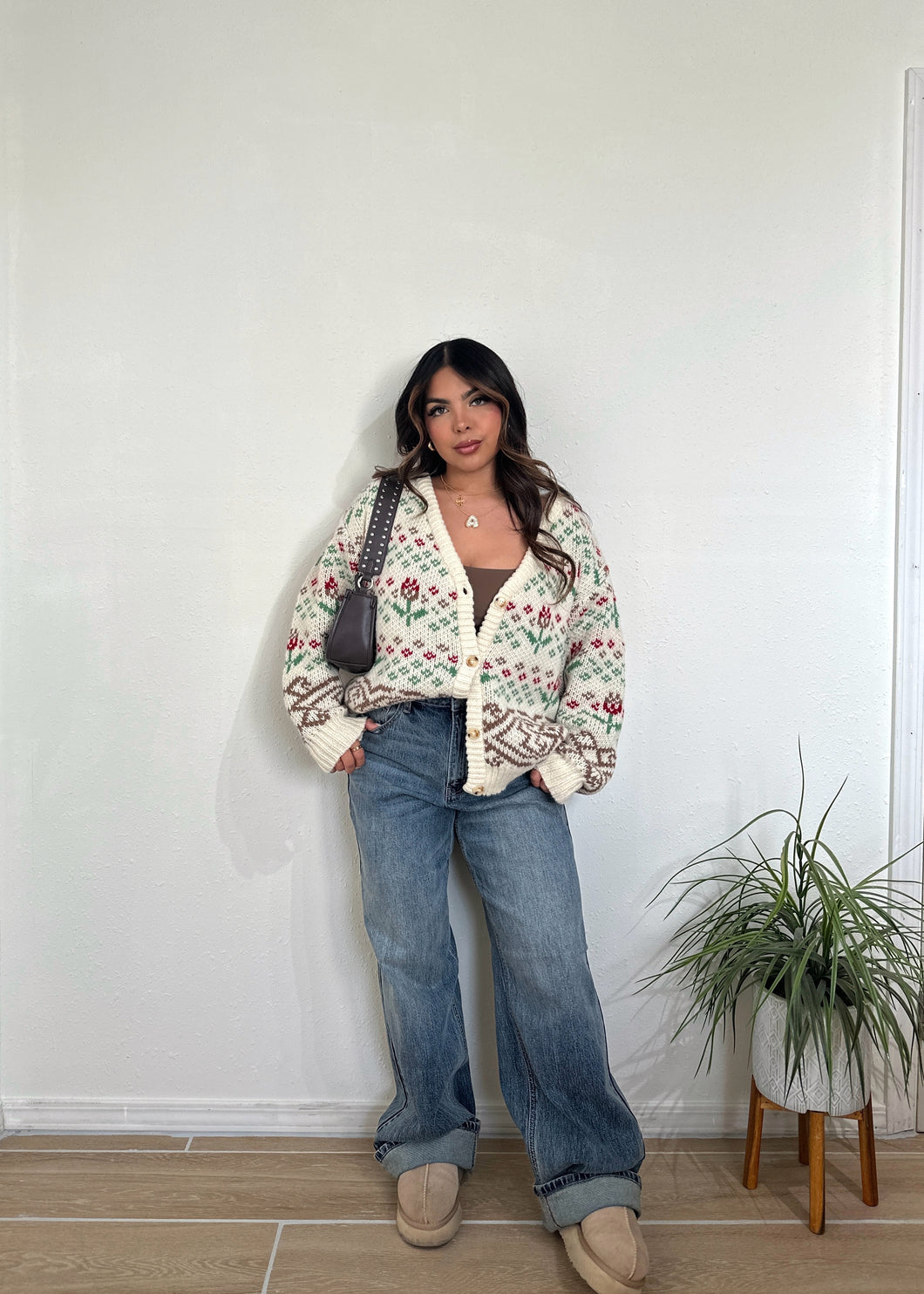 Vintage Flower Cardigan