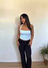 Load image into Gallery viewer, Back to Basics Halter Top (Light Blue )
