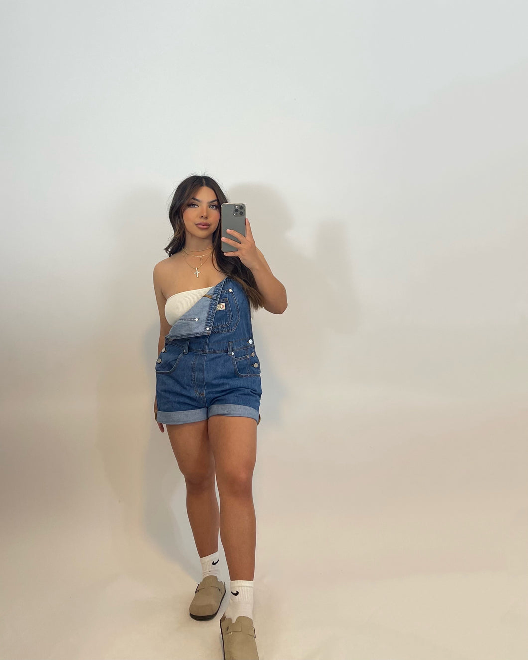 Midwest Denim Shorts Overall's