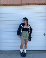 Load image into Gallery viewer, Jaded Cargo skirt (sage)
