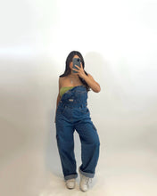 Load image into Gallery viewer, Midwest Cargo overall’s ( Medium Denim)
